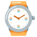 orologio + cupcake
