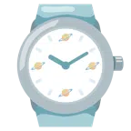 orologio + pianeta con satellite