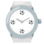 orologio + pallone da calcio