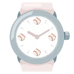 orologio + palla da baseball