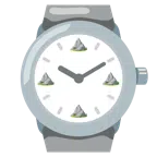 orologio + montagna
