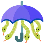 ombrello + serpente
