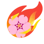 Komet + Kirschblüte
