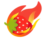 Komet + Erdbeere