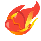 Komet + gebrochenes Herz