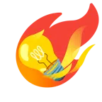 Komet + Glühbirne