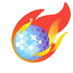 Komet + Discokugel