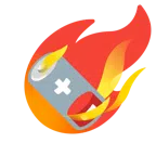 Komet + schwache Batterie