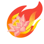 Komet + Lotusblüte