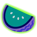 radioactive + watermelon