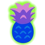 radioactive + pineapple