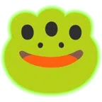 radioactive + frog