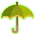 radioactive + umbrella