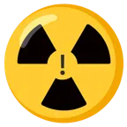 radioactive + red exclamation mark