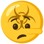 biohazard + lying face
