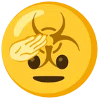 biohazard + saluting face