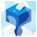 sorgenti termali + urna elettorale con scheda