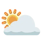 Sonne hinter Wolke + Hotdog