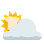 Sonne hinter Wolke + Brot
