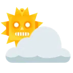 Sonne hinter Wolke + Roboter
