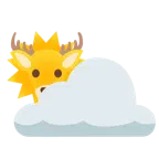 Sonne hinter Wolke + Hirsch