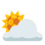 Sonne hinter Wolke + Fußball