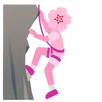 Berg + Kirschblüte