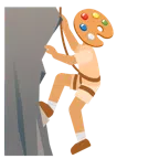 Berg + Mischpalette