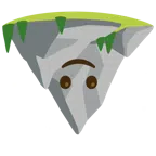 Berg + umgekehrtes Gesicht