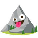 Berg + irres Gesicht