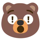 rotes Ausrufezeichen + Bär
