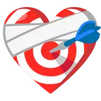 corazón vendado + diana