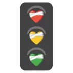 corazón vendado + semáforo