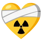 corazón vendado + radiactivo