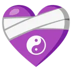 corazón vendado + yin yang
