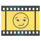 pellicola cinematografica + faccina con sorrisetto