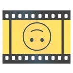 pellicola cinematografica + faccina sottosopra