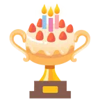 coppa + torta di compleanno