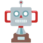 トロフィー + ロボット