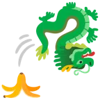 Drache + Banane