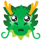 Drache + bettelndes Gesicht