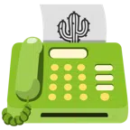 fax + cactus