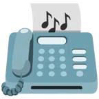 fax + note musicali