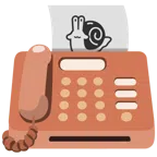 fax + lumaca