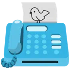 fax + uccello