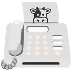 fax + muso di mucca