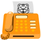fax + muso di tigre