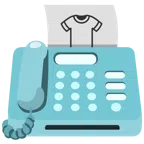 fax + t-shirt
