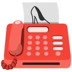 fax + scarpa con il tacco