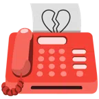 fax + cuore infranto